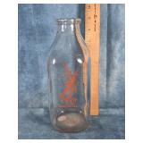 PRODUCERS DAIRY CO. BROCKTON, MASS MILK BOTTLE