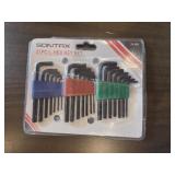 SONTAX 21-PIECE L-HEX KEY SET