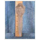 WIESBADEN DER NASSAUER HOTEL LETTER OPENER