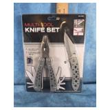 MULTI-TOOL KNIFE SET STAINLESS
