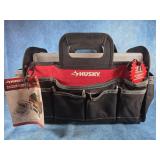 HUSKY 16' PULL-UP HANDLE BAG WITH PARTS BINS