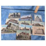 PEORIA, ILLINOIS PICTURE POSTCARDS LOT OF 12