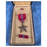 WW2 CASED BRONZE STAR MEDAL - DONALD H. STANDIFORD