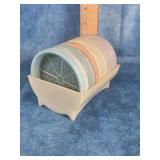 TUPPERWARE WAGON WHEEL COASTERS