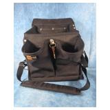 CORDURA  20 POCKET BLACK TOOL POUCH