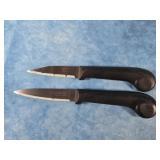 TWO REVERE WARE PAIRING KNIFES