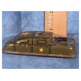 1950'S ARGO TIN LITHO US ARMY ARMORED CANNON CAR