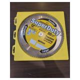 CONTRACTOR SUPER DUTY PRECISION FINISH SAW BLADE