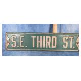 S.E. THIRD ST. SIGNS 24' x 6'