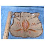 VINTAGE EMBROIDERED POUCH