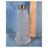 WRISLEY NEW YORK GOLD TASSEL BATH CRYSTAL BOTTLE