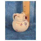 SHAWNEE POTTERY 'SMILEY PIG' CREAMER
