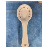 LONGABERGER POTTERY SPOON REST