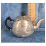 1951 FESTIVAL OF BRITIAN MINIATURE TIN TEA POT
