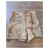 VTG. LEDERHOSEN GERMAN LEATHER SHORTS