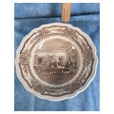 J&G MEAKIN 'AMERICANA STYLE HOUSE' 8.5' BOWL