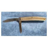 VTG. SABRE OF JAPAN MOTHER OF PEARL POCKET KNIFE
