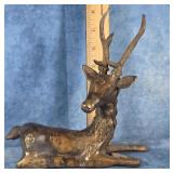 ANCIENT INDO GREEK BRONZE / BRASS DEER FIGURE
