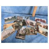 PEORIA, ILLINOIS POST CARDS LOT OF 12