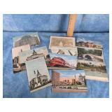 PEORIA, ILLINOIS POST CARDS LOT OF 12