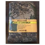 H.S. CAMO 54' x 12' CAMO BURLAP
