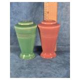 VTG. HOMER LAUGHLIN  HARLEQUIN SALT & PEPPER