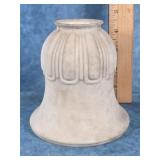 ART DECO MILK GLASS LAMP SHADE