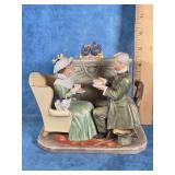 NORMAN ROCKWELL 'VINTAGE TIMES' FIGURINE