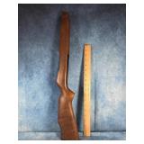 VINTAGE WOODEN RIFLE STOCK