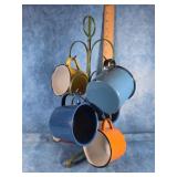 6 ARM METAL KITCHEN STAND CUPS & HOLDER