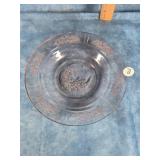 FEDERAL SHARON CABBAGE ROSE PINK DEPRESSION BOWL
