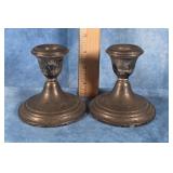 GORHAM WEIGHTED STERLING SILVER CANDLE HOLDER