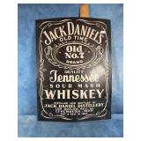 JACK DANIELS TENNESSEE WHISKEY TIN SIGN 16' x 12'