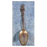 STERLING SILVER SOUTH DAKOTA  SOUVENIR SPOON 13G