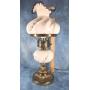 FENTON PLUM CREST LILAC PAISLEY STUDENT LAMP