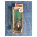 VTG. HEDDON TINY TORPEDO TOPWATER FISHING LURE