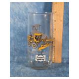 PEPSI-COLA & CATERPILLAR COLLECTOR DRINKING GLASS