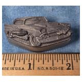 1957 CHEVROLET PIN, EARRING TRINKET BOX