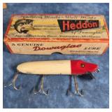 VTG. HEDDON WOOD VAMP MODEL 7500 FISHING LURE