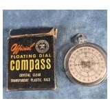 VTG. BOY SCOUTS OF AMERICA FLOATING DIAL COMPASS