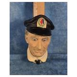 BOSSONS "SEA CAPTAIN" CHALKWARE HEAD - ENGLAND