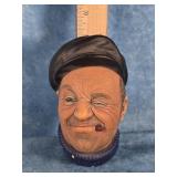 BOSSONS "BOATMAN" CHALKWARE HEAD - ENGLAND 1967