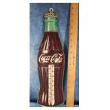 VINTAGE COCA-COLA BOTTLE WALL THERMOMETER