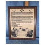 THE NAVY WIFE- MARBLE ART BY MM JOHN WILLS STUDIOS