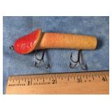 VTG. COCK-O-RENO NOVELTY FOLK ART FISHING LURE