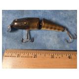 VTG. CREEK CHUB JOINTED PIKE FISHING LURE