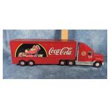 1998 COCA-COLA SANTA HOLIDAY CARAVAN TOY TRUCK