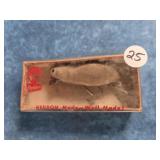 VTG. HEDDON MEADOW MOUSE TOPWATER FISHING LURE