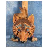 SPIRIT OF STRENGTH WOLF TOTEM CEREMONIAL MASK