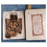 SPIRIT OF COURAGE COUGAR TOTEM CEREMONIAL MASK